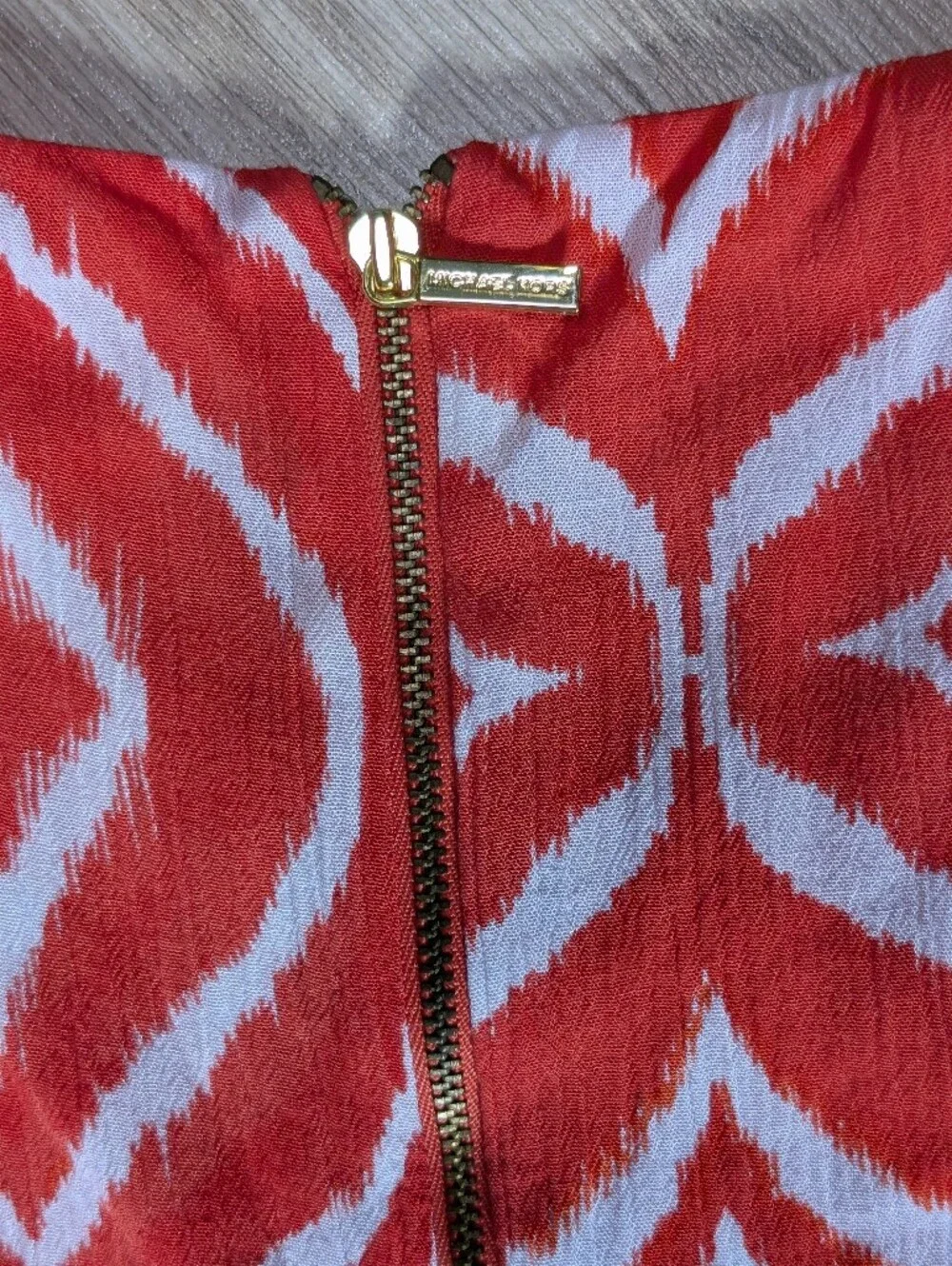 Michael Kors Blouse Tank Orange White Size 2